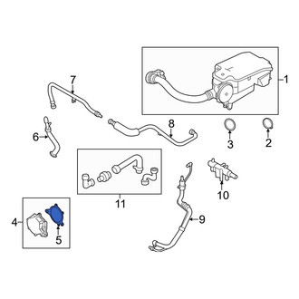 Ford OE - Exhaust Gas Recirculation (EGR) Valve Control Solenoid Gasket