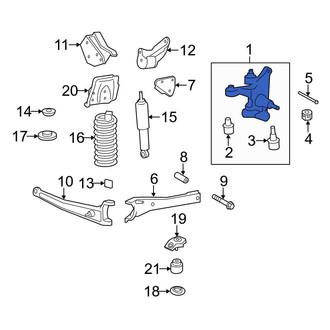 Ford OE - Front Left Steering Knuckle