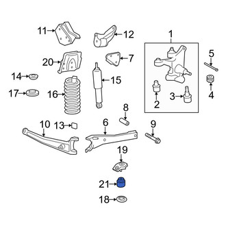 Ford OE - Front Coil Spring Damper