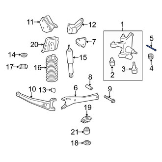 Ford OE - Outer Steering Tie Rod End Cotter Pin