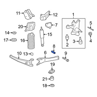Ford OE - Front Radius Arm Bushing