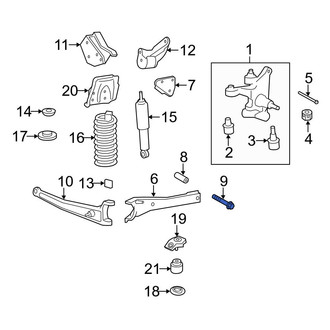 Ford OE - Rear Radius Arm Bolt