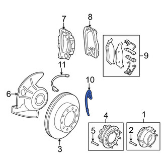 Ford OE - Front Right Brake Hydraulic Hose
