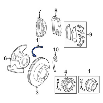 Ford OE - Front ABS Wheel Speed Sensor