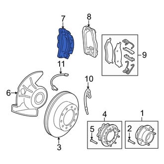 Ford OE - Front Left Disc Brake Caliper