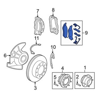 Ford OE - Front Disc Brake Pad Set