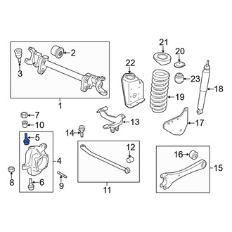 Ford OE - Front Upper Suspension Ball Joint