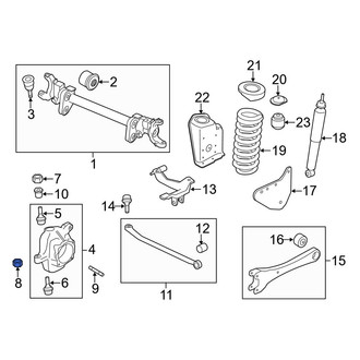 Ford OE - Suspension Ball Joint Snap Ring