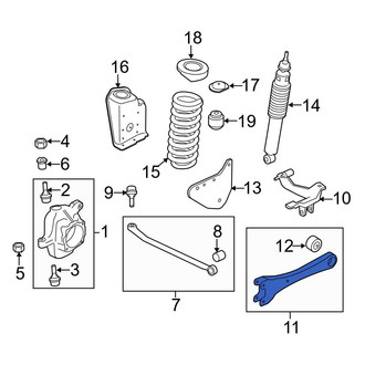 Ford OE - Front Right Radius Arm