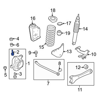 Ford OE - Front Upper Suspension Ball Joint