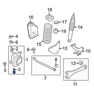 Ford OE - Front Lower Suspension Ball Joint
