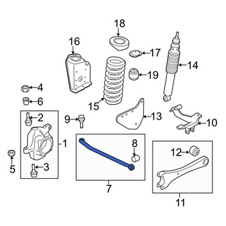 Ford OE - Front Suspension Track Bar