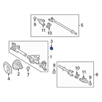 Ford OE - Front Differential Pinion Seal