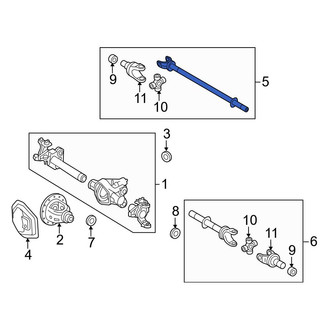 Ford OE - Front Right Drive Axle Shaft