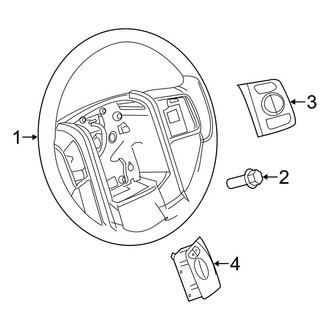 Ford OE - Steering Wheel & Trim (Crew Cab)