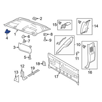 Ford OE - Sun Visor Bracket