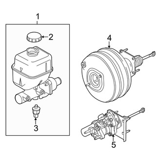 Ford OE - Cab - Components on Dash Panel (SuperCab)