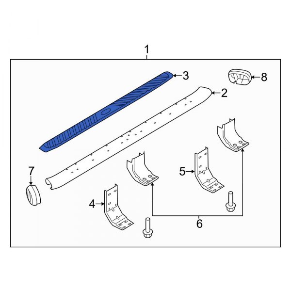 Running Board Step Pad