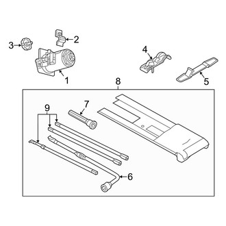 Ford OE - Cab - Jack & Components (SuperCab)