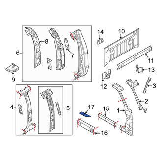 Ford OE - Right Rocker Panel Seal