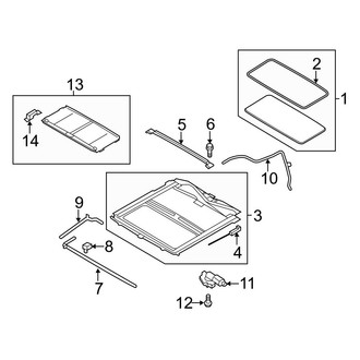 Ford OE - Cab - Sunroof (Crew Cab)