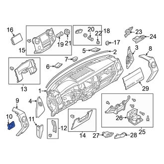 Ford OE - Instrument Panel Bezel