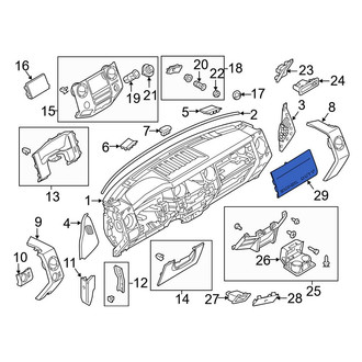 Ford OE - Instrument Panel Trim Panel