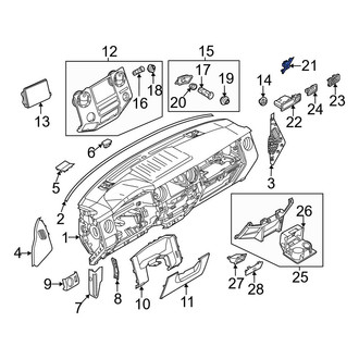 Ford OE - Fuel Tank Selector Switch