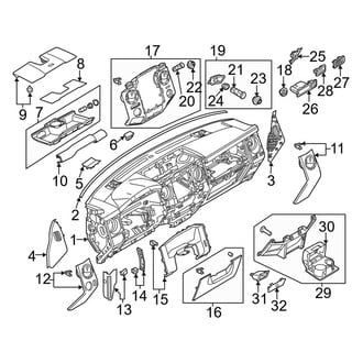 Ford OE - Instrument Panel (Crew Cab)