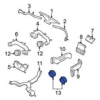 Ford OE - Dashboard Air Vent