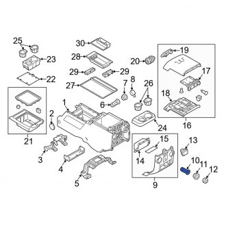Ford OE - 12 Volt Accessory Power Outlet