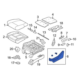 Ford OE - Front Left Seat Trim Panel