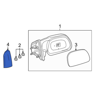 Ford OE - Front Left Door Mirror Trim Ring