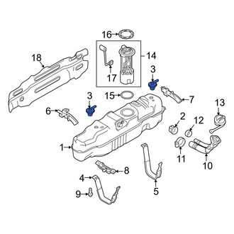 Ford OE - Fuel Tank Vent Valve
