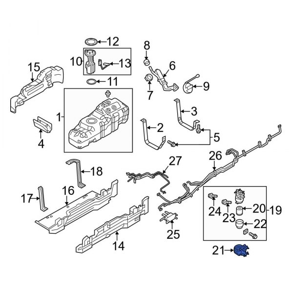 Fuel Pump Mounting Bracket