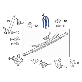 Ford OE - Leaf Spring Axle U-Bolt
