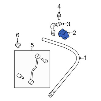 Ford OE - Rear Suspension Stabilizer Bar Bushing