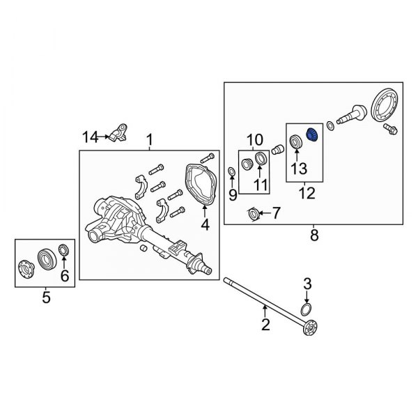 Differential Pinion Bearing