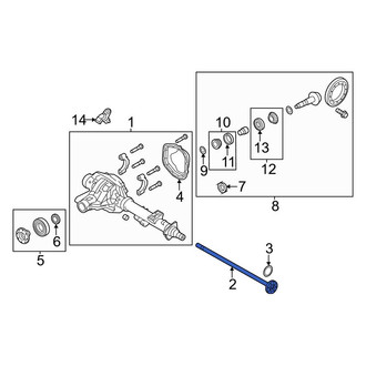 Ford OE - Front Left Drive Axle Shaft