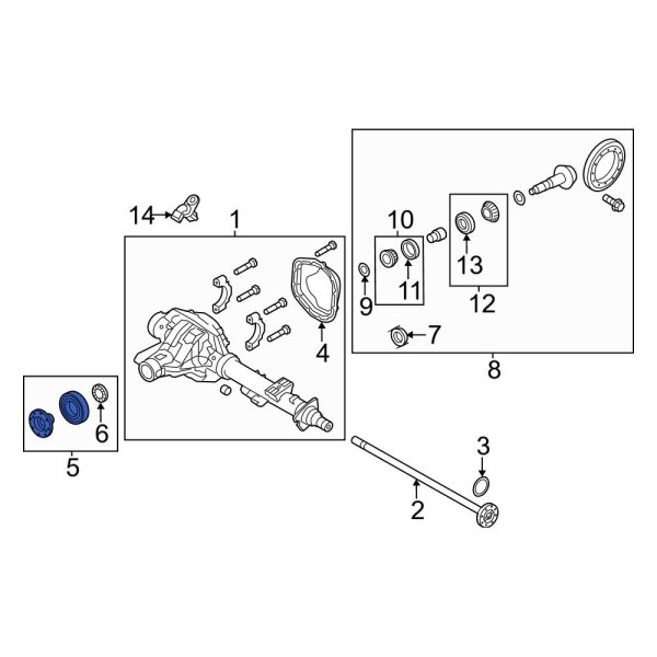 Drive Shaft Pinion Yoke