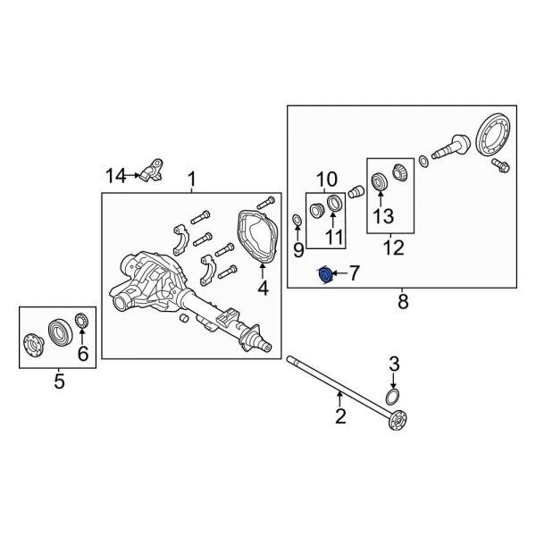 Differential Pinion Seal