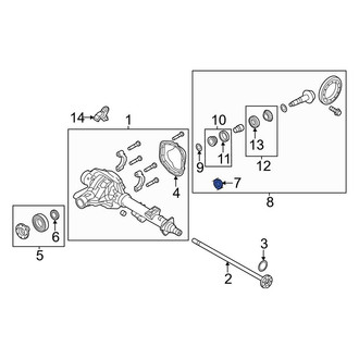 Ford OE - Rear Differential Pinion Seal
