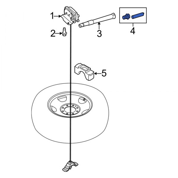 Spare Tire Lock