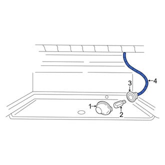 Ford OE - Right Trim Stripe Tape
