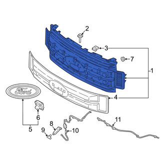 Ford OE - Front Grille