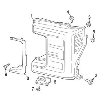 Ford OE - Front Lamps - Headlamp Components (LED)