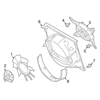 Ford OE - Cooling Fan (6.2L)