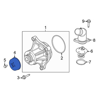 Ford OE - Engine Water Pump Pulley