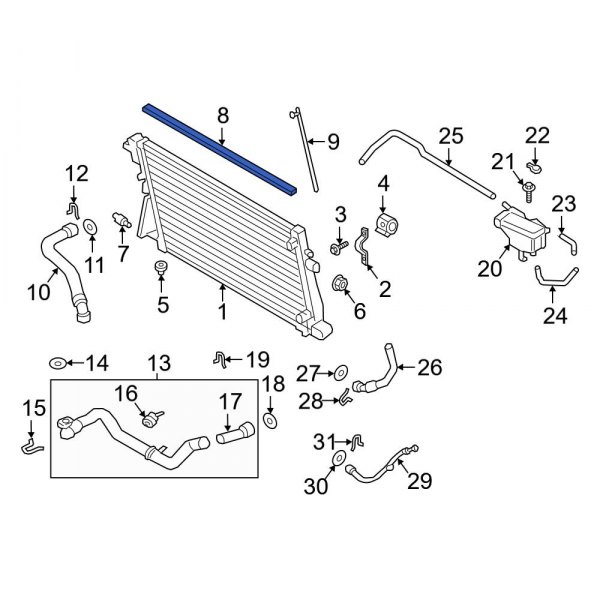 Radiator Air Seal