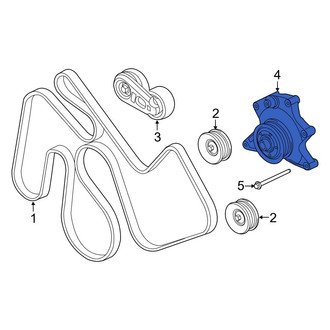 Ford OE - Accessory Drive Belt Idler Pulley